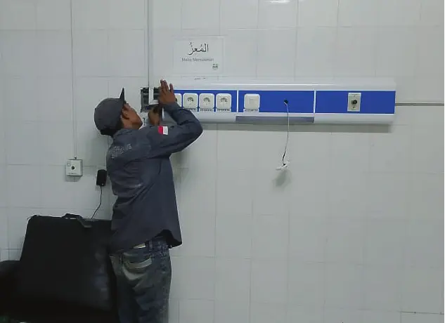 Pengelasan Pipa Gas Medis